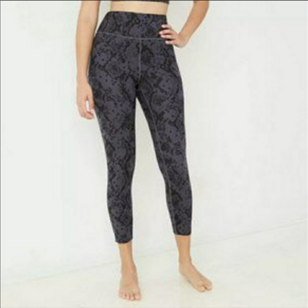 NWT Joy Lab Odyssey Snake Blue Leggings Sz XL